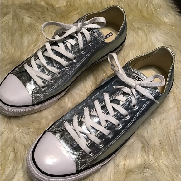 Converse Other - Converse NWT mint metallic Men’s 12/ Women’s 14